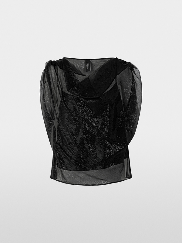 Top transparent avec dessous