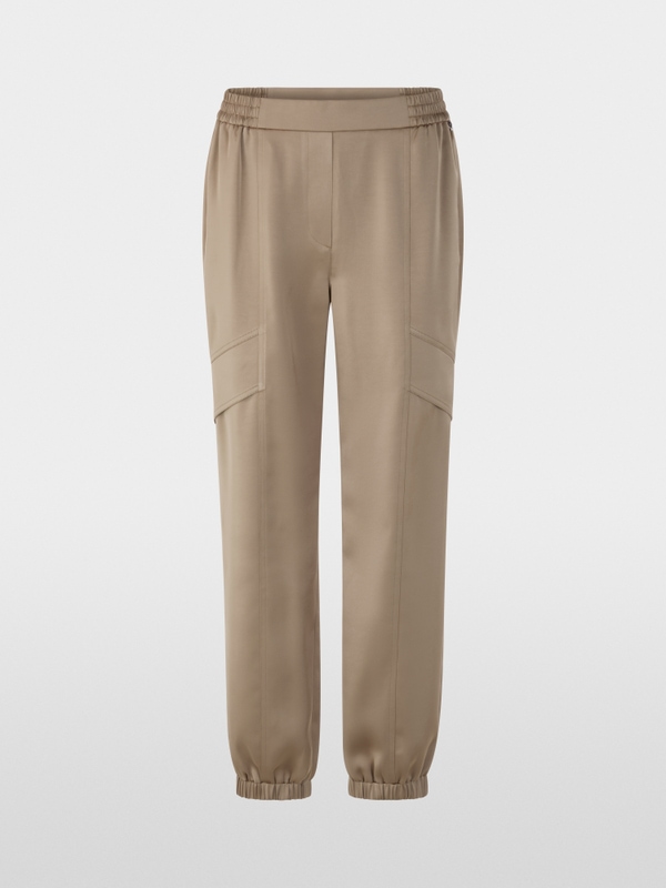 RHODOS relaxed fit fabric pants