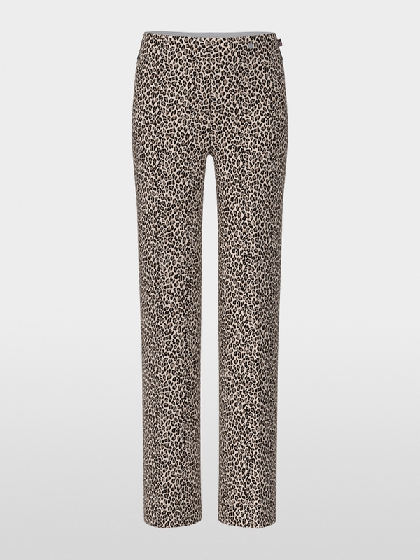 WINDER wide-cut leopard print pants