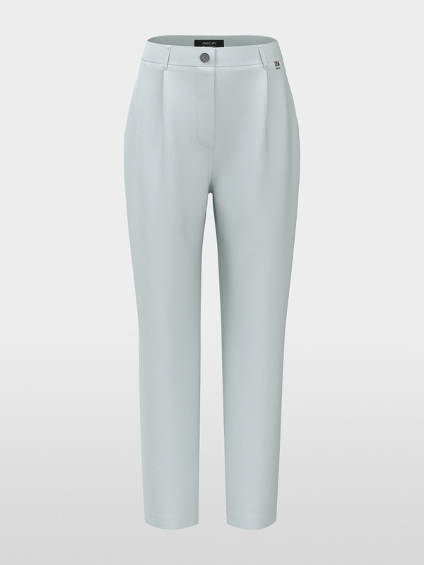 FAQUS high-waist stretch trousers