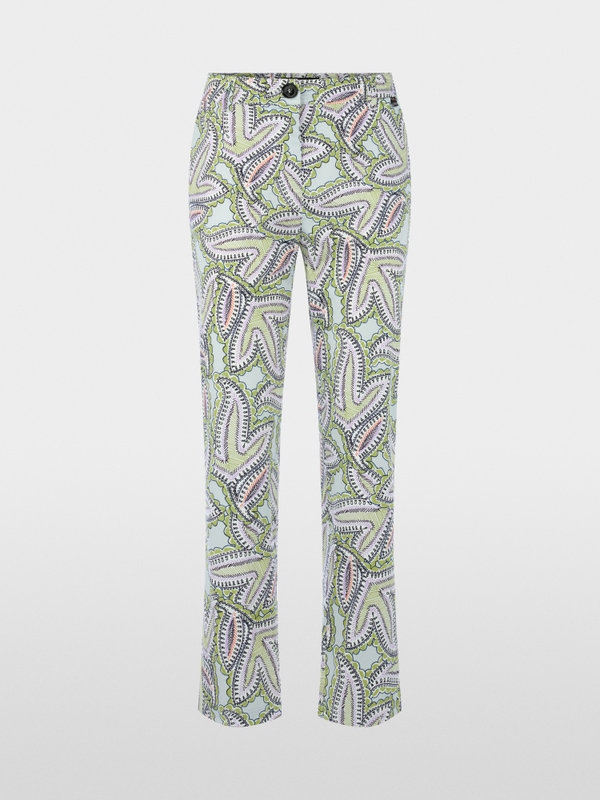 Pantalon FRANCA à imprimé cachemire