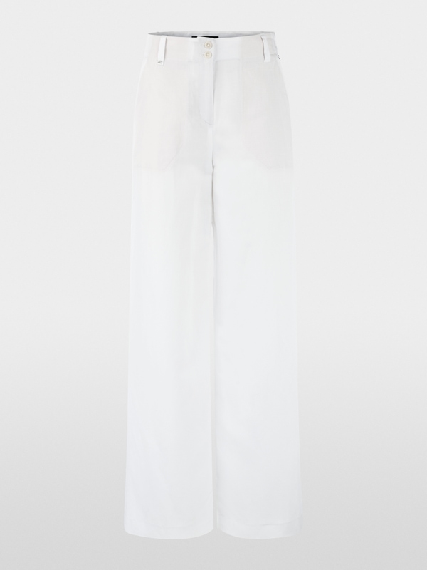 Pantalon WAUKEE en viscose et lin mélangés