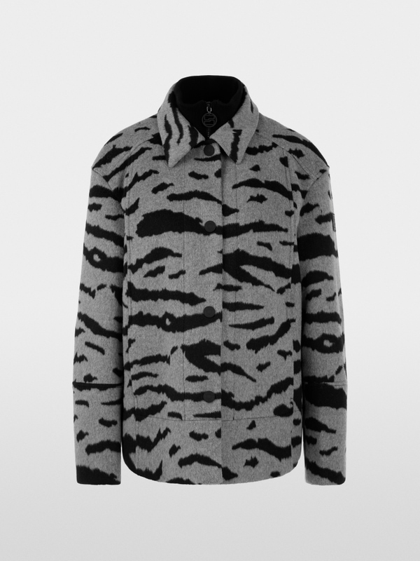 Chemise à imprimé animalier