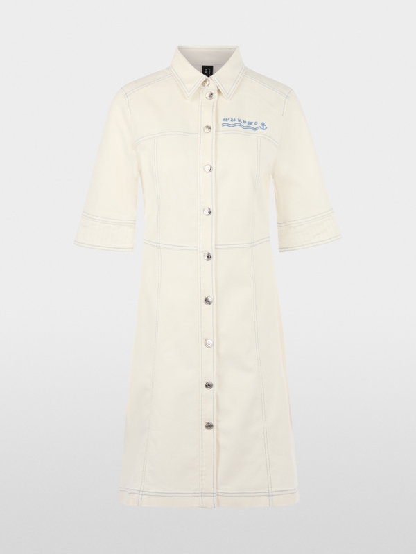 Maritime denim dress