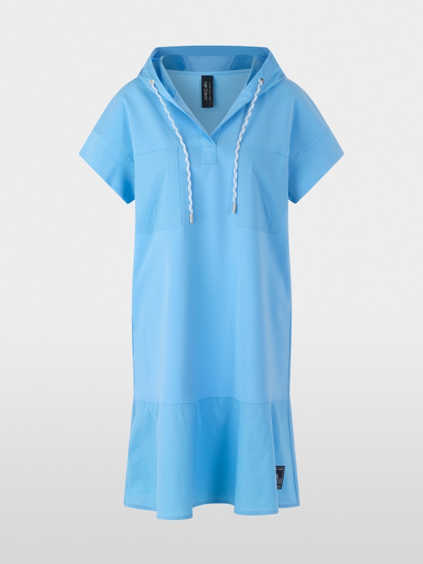 Robe chemise à capuche