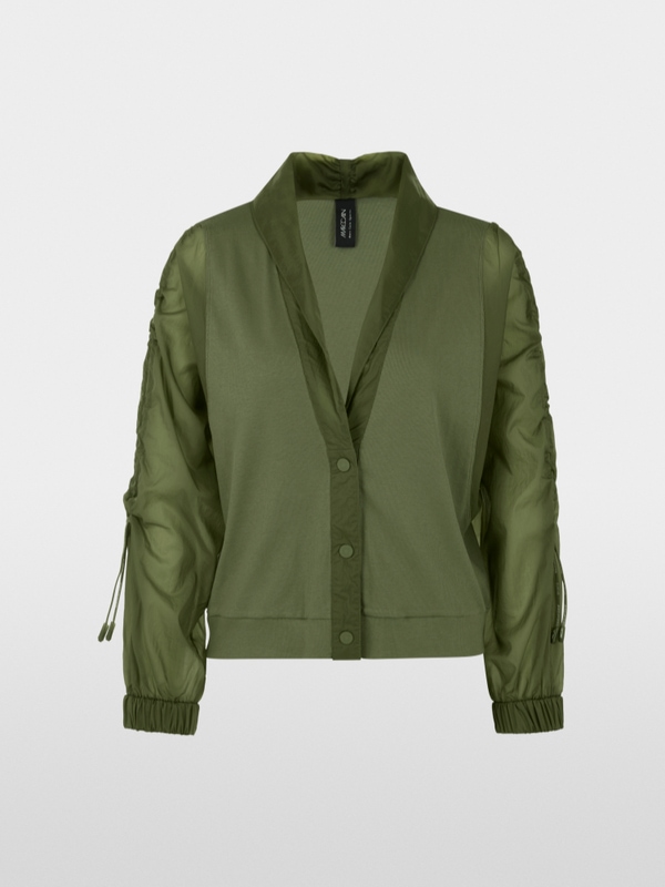 Lightweight jacket in a mix of materials