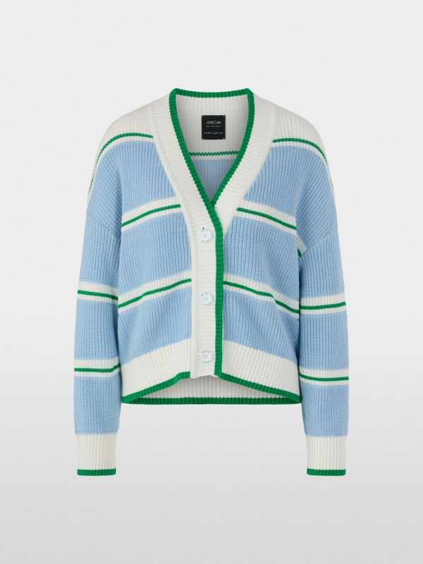 ‘Knitted in Germany’ chunky cardigan