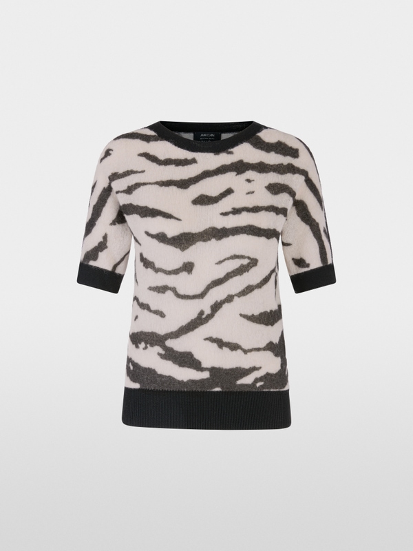 Pull à manches courtes tricoté en Allemagne