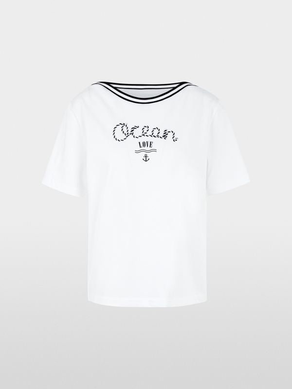 T-shirt with maritime print
