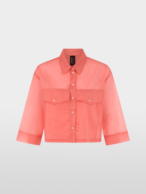 Transparent shirt blouse