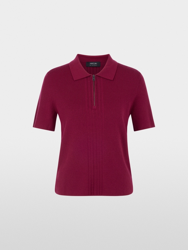 ‘Rethink Together’ knitted polo shirt