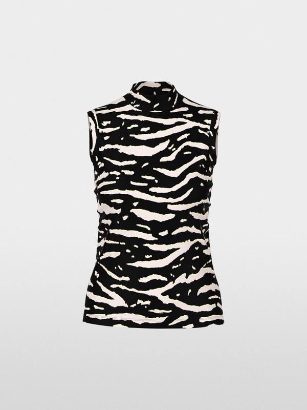 Top avec imprimé animalier