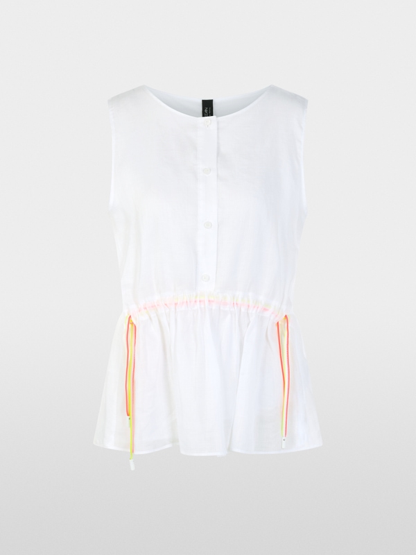 Top with flounces