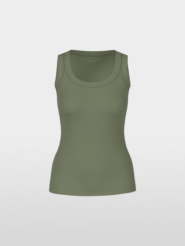 Basic top made from stretch cotton