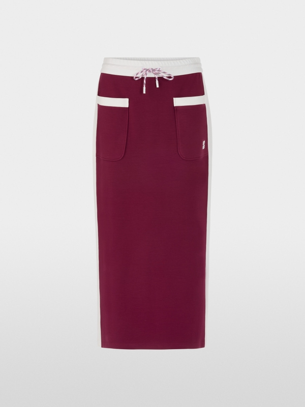 Sporty midi skirt