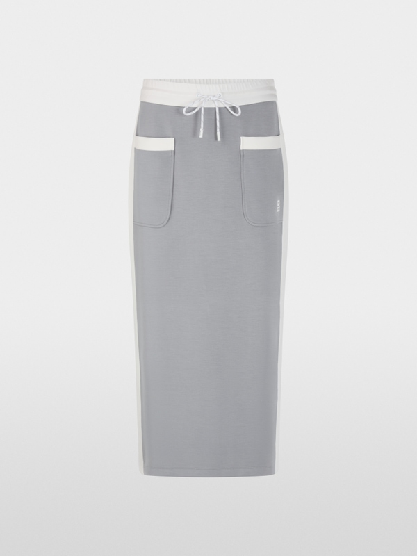 Sporty midi skirt