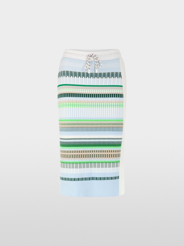 ‘Knitted in Germany’ jacquard skirt
