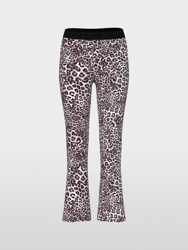 SOFIA leggings with leopard print