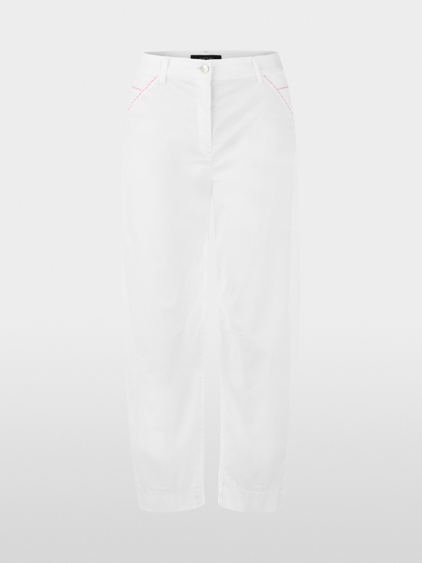 Pantalon en tissu RUMA coupe décontractée en forme de O