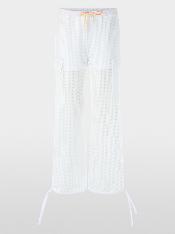 WASHINGTON hole pattern trousers
