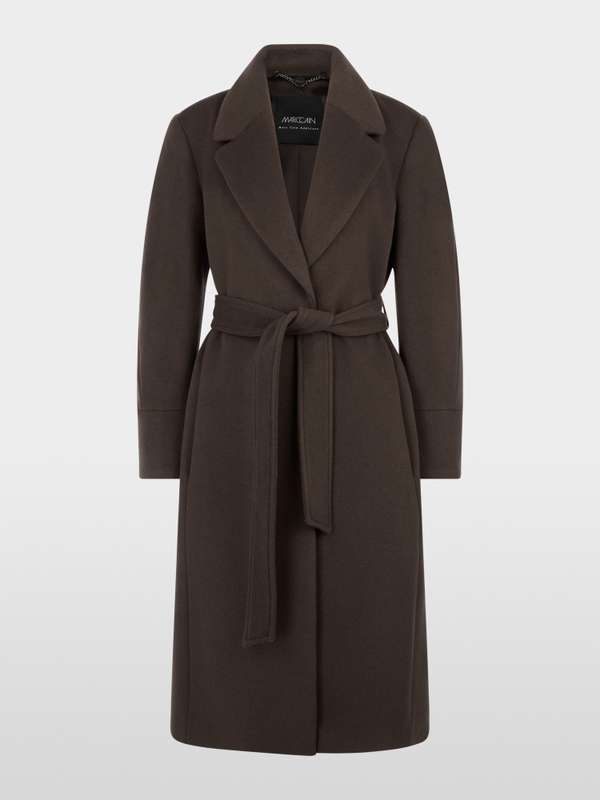 Manteau en laine vierge et cachemire