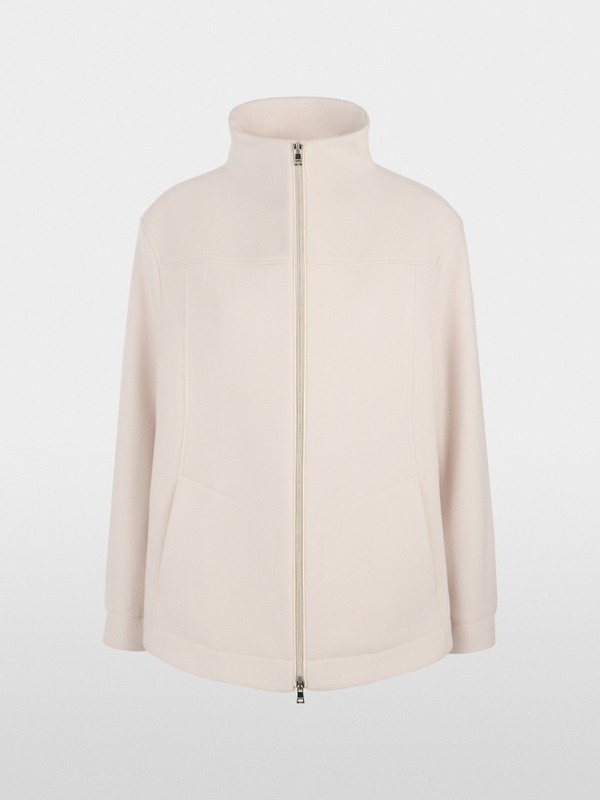 Jacket in new wool with cashmere
