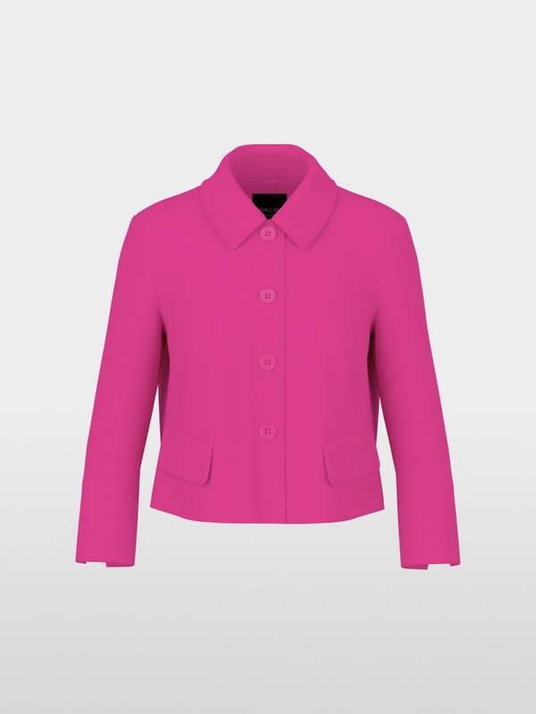 Stretch viscose short jacket