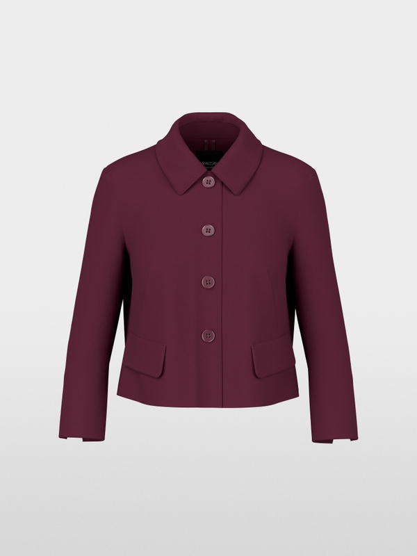 Stretch viscose short jacket