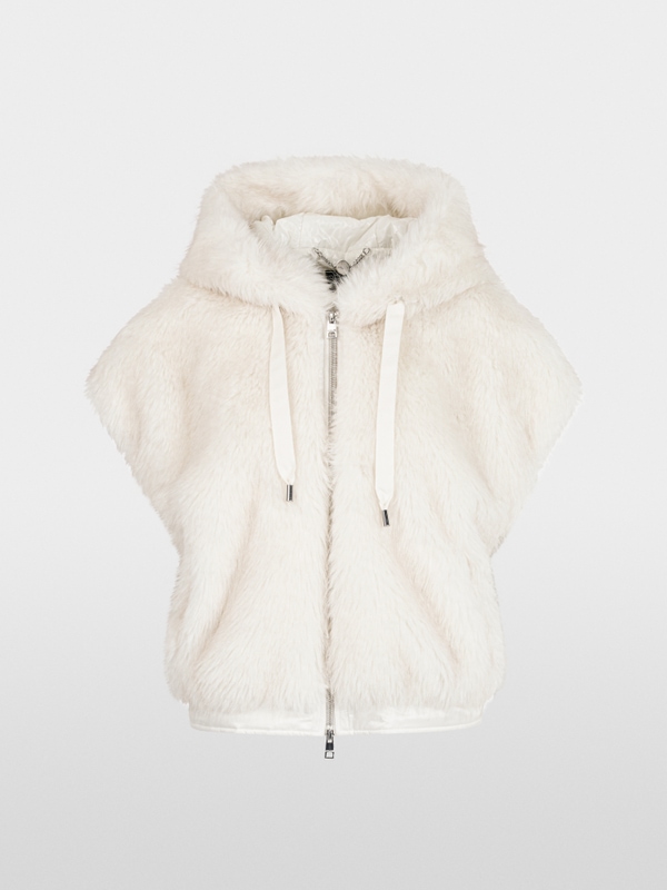 Cosy faux fur waistcoat