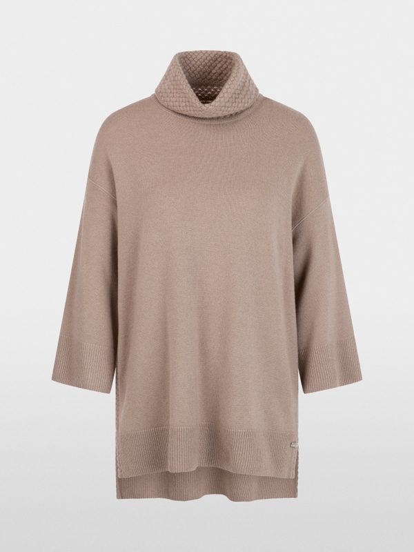 ‘Knitted in Germany’ turtle neck jumper