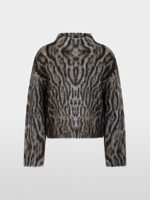 ‘Knitted in Germany’ ocelot jumper