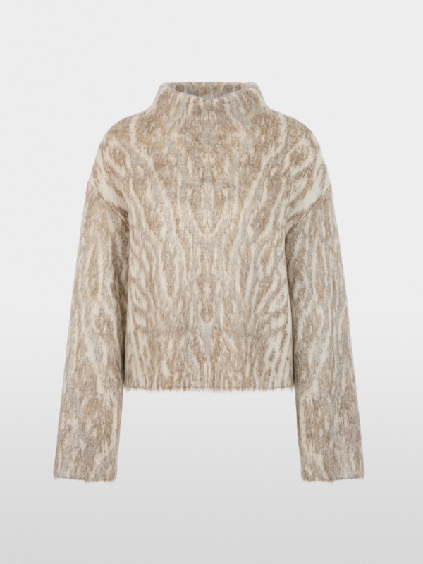 ‘Knitted in Germany’ ocelot jumper