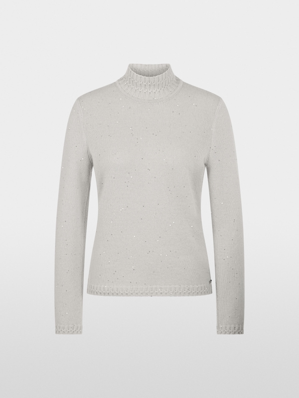 ‘Knitted in Germany’ sequin jumper