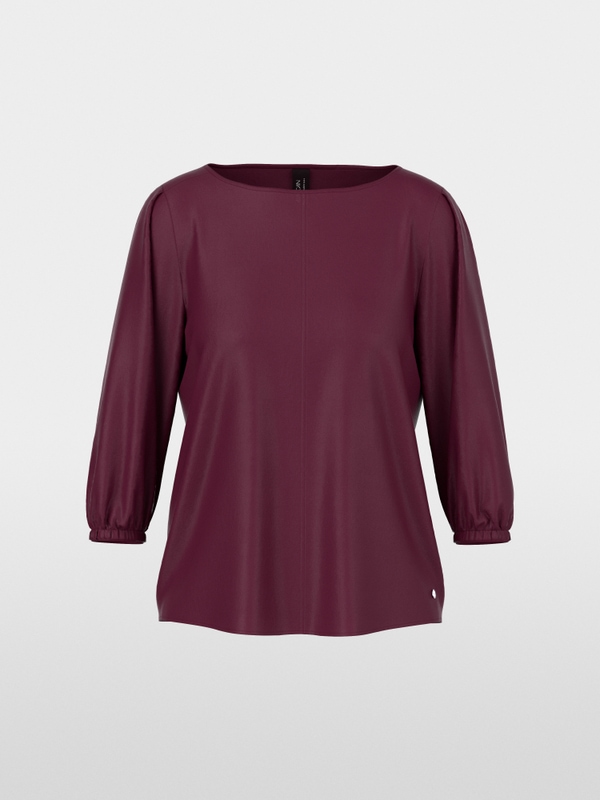 Silk blouse with 3/4 sleeves