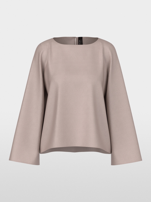 Flowing silk blouse