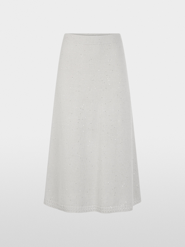 ‘Knitted in Germany’ sequin skirt