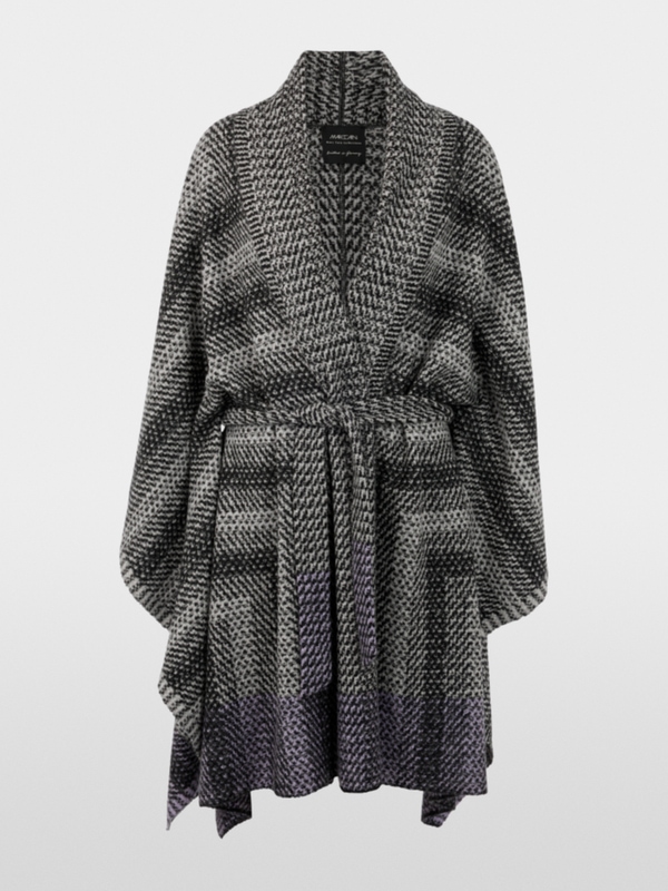 ‘Knitted in Germany’ knitted coat