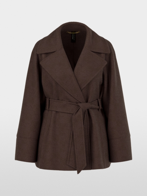 Short wool coat
