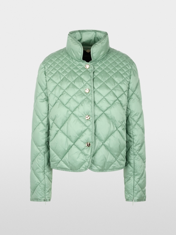 Veste matelassée à boutons décoratifs