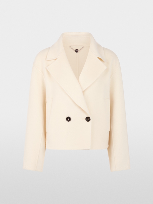 Short wool jacket