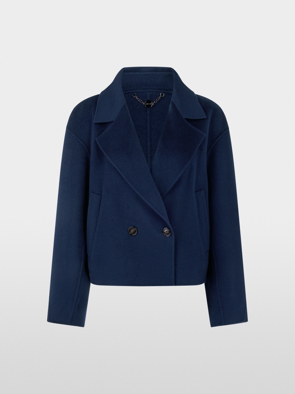 Short wool jacket