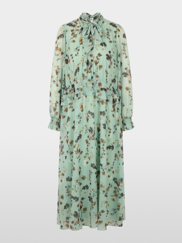 Robe à fleurs avec volants