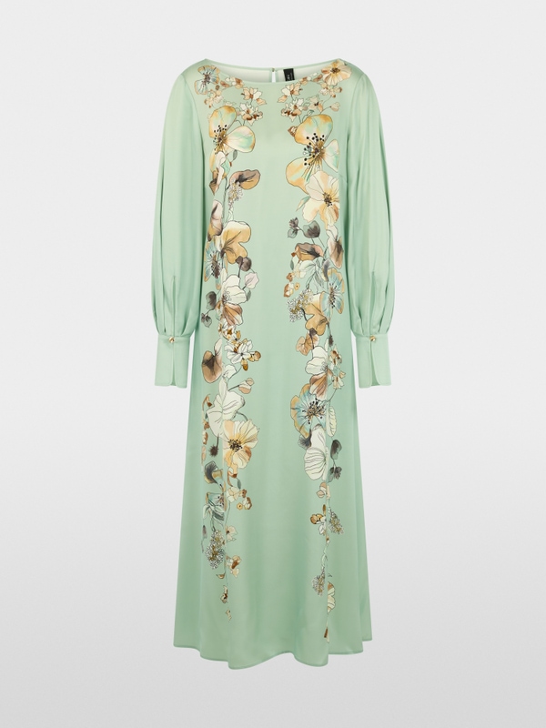 Robe longue à imprimé floral