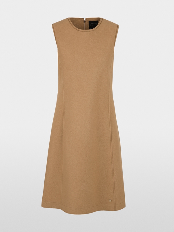 ‘Knitted in Germany’ walk mini dress
