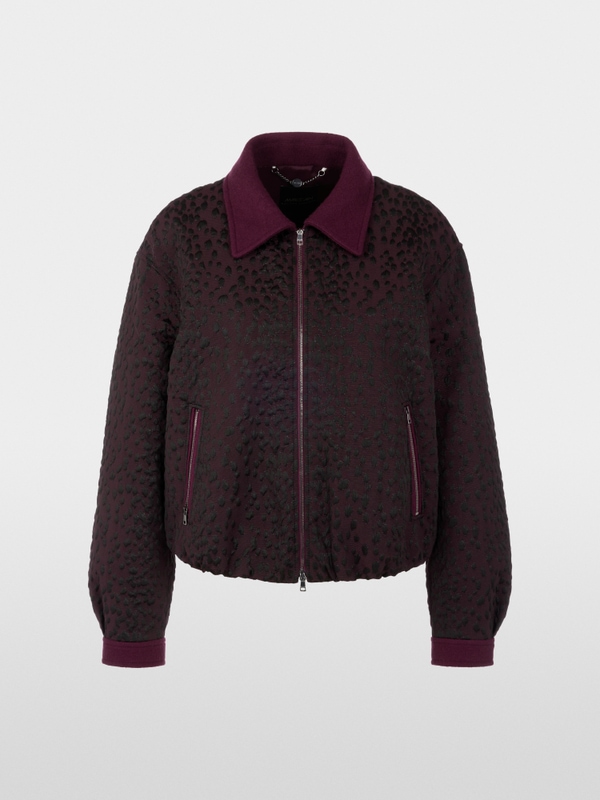 Veste à motif texturé