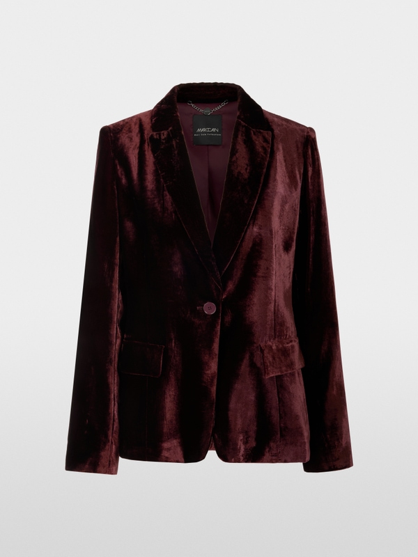 Blazer en velours 