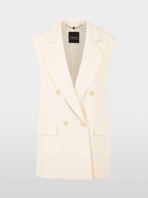 Gilet blazer sans manches