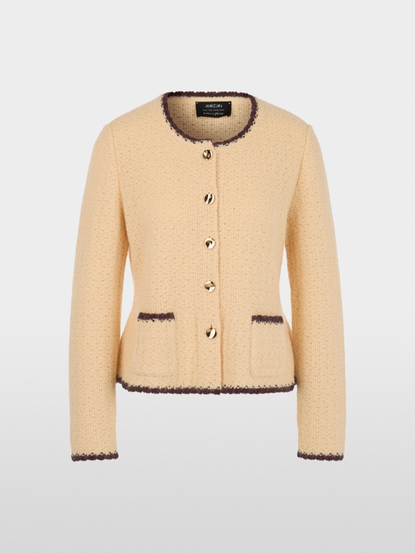 “Knitted in Germany” coutoure cardigan