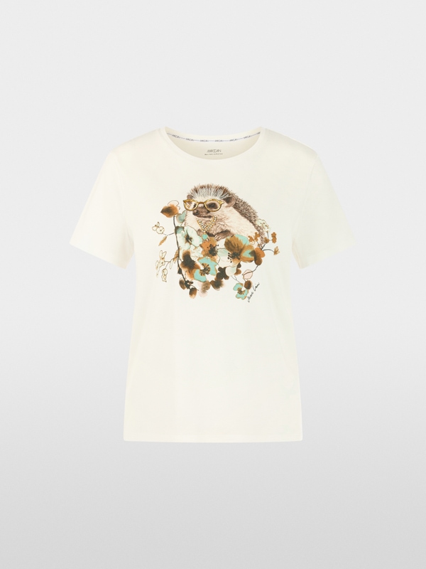 T-shirt hérisson avec strass