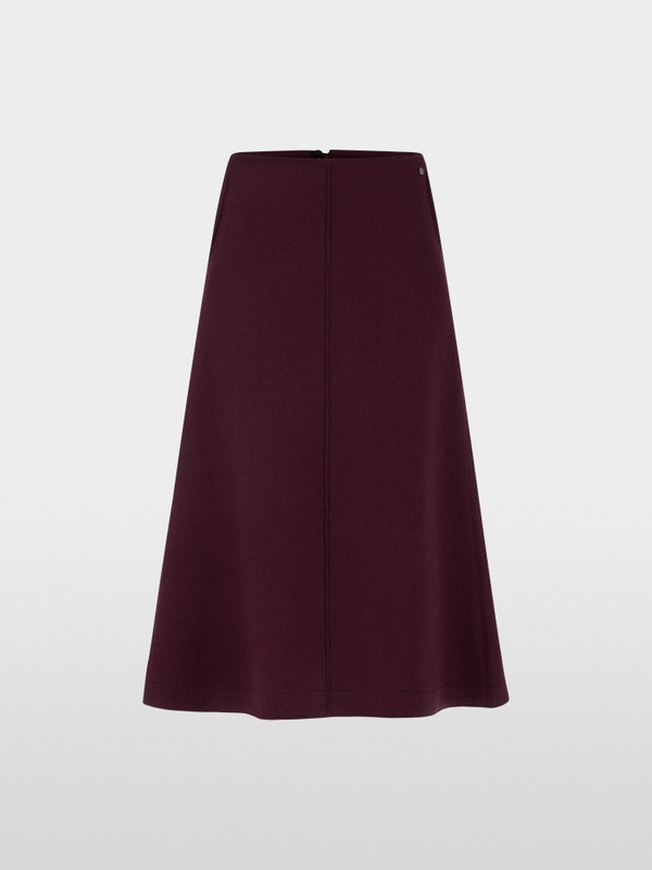 ‘Knitted in Germany’ boiled wool skirt